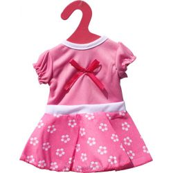 Baby Rose Rosett Rosa Dockklänning till dockor 40-45 cm