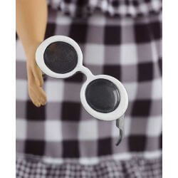 Barbiedocka Fashionistas Rutig Klänning FJF56