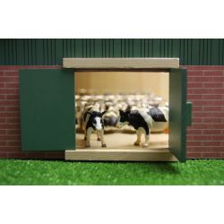 Kids Globe stable with farmershed 55x72x32 cm, 1:32