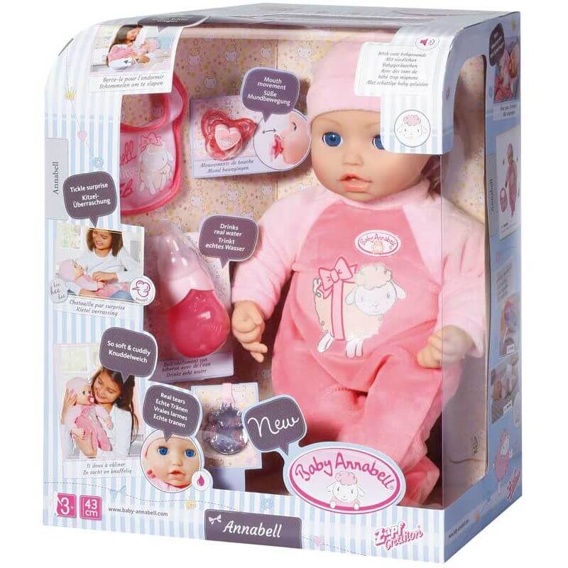 Miserable Suitable Refund Köp Baby Annabell Docka Interaktiv med ljud och tårar 43 cm - Leksakscity.se