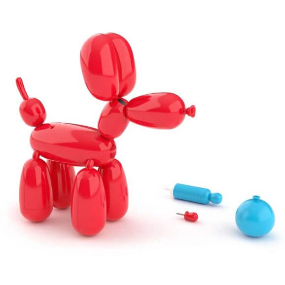 Squeakee interaktiv ballong robothund