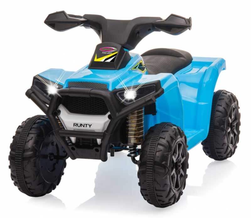 Elfyrhjuling Runty Blå för mindre barn 6 volt Jamara