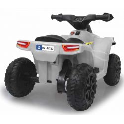 Jamara Elfyrhjuling Runty Vit för barn 6 volt