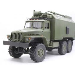 Radiostyrd Militärlastbil Ural B36 6WD Amewi