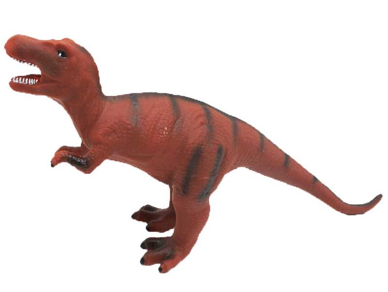 Dinosaurie T-Rex med ljud Gummi 29 cm