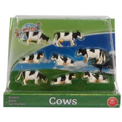 Kossor rasen Holstein 8 st. leksaksdjur Kids Globe 1:87