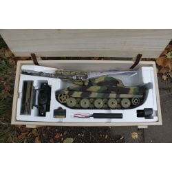 Radiostyrd Stridsvagn King Tiger Soft Air Gun Amewi 1:16