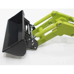 Siku Frontlastare med skopa Claas Till Siku traktor 1:32