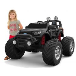 Elbil barn Ford Ranger Monstertruck två sittplatser 2x12v 4WD