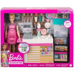 Barbie Coffee Shop Curvy Doll