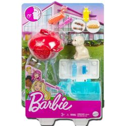 Barbie Grill med kylbox och leksaksmat
