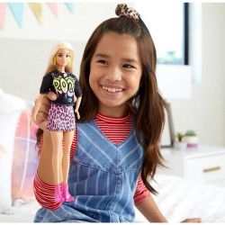 Barbie Fashionistas Dolls Rock Tee Skirt