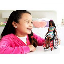 Barbie med rullstol Fashionistas Nr 166