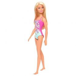 Barbie Stranddocka med baddräkt