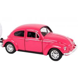 Leksaksbil Welly VW Beetle Rosa Kids Globe