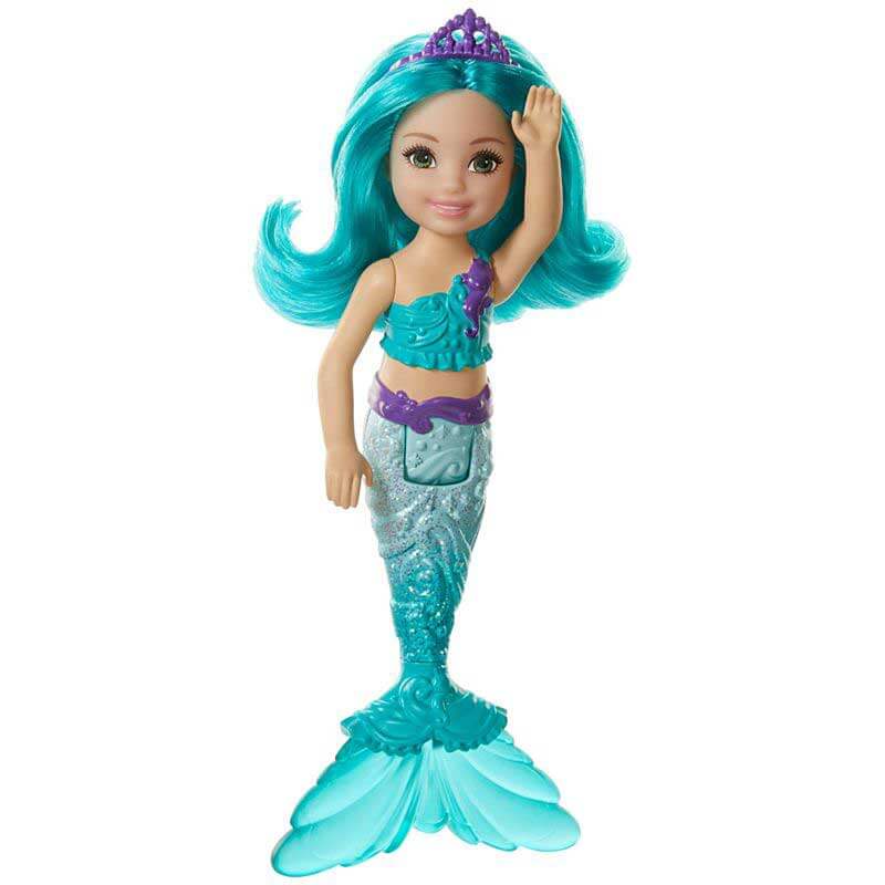 Barbie Chelsea Mermaid Dreamtopia with teal hair and tail