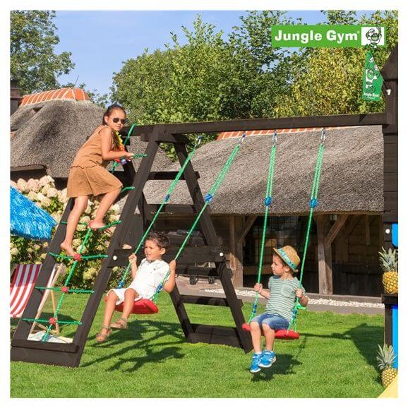 Jungle Gym Climb Modul X'tra komplett, grundmålat svart