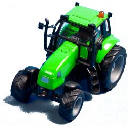 Traktor Kids Globe. Grön.