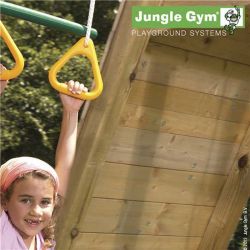 Jungle Gym Jungle Gym Trapez med ringar kit gul