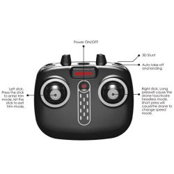 Radiostyrd Drönare Syma XP20 med hovering 2,4 Ghz Svart