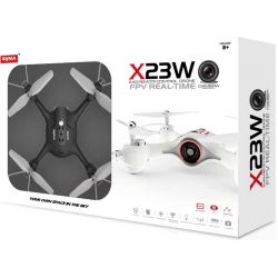Syma Radiostyrd Drönare X23W WiFi med kamera Svart