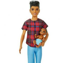 Barbie Ken Barnvakt Skipper Babysitter med bebis