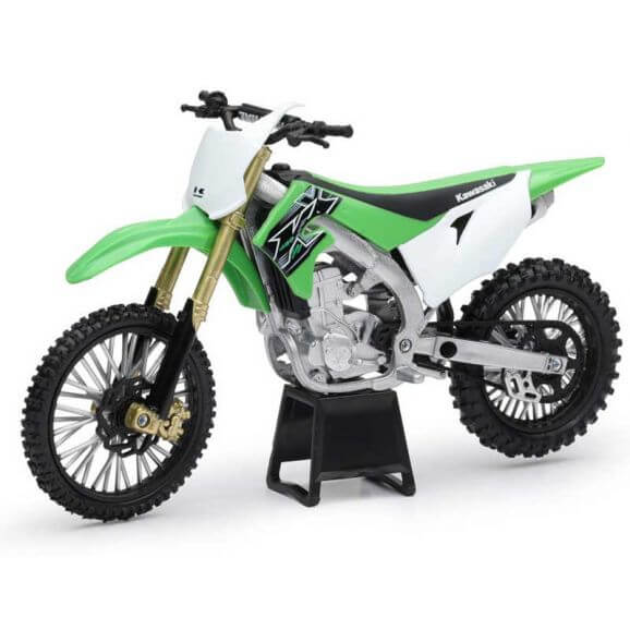 Motocross Kawasaki KX450F Lekaksmotorcykel 1:12