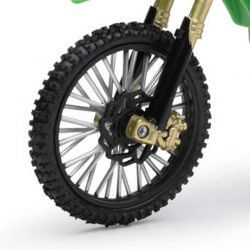 Motorcross Kawasaki KX450F Lekaksmotorcykel 1:12