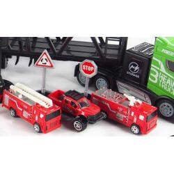 Radiostyrd Lastbil Autotransporter 2,4 Ghz