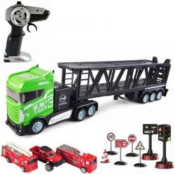Radiostyrd Lastbil Autotransporter 2,4 Ghz