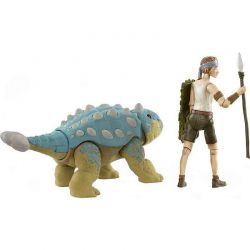 Jurassic World Ben figur och dinosauriefigur Ankylosaurus Bumpy