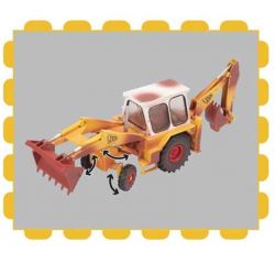 Britains JCB 3C Mark III Rostigt Utseende 1:32