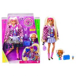 Barbie Extra Teddy Bear Jacket & Shorts with Pet