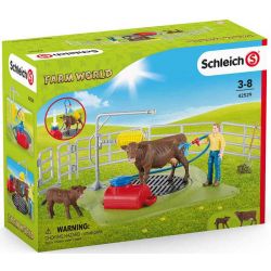 Schleich Happy Cow Wash 42529