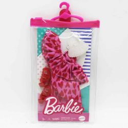 Barbiekläder med väska och skor