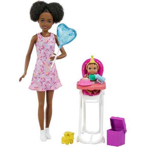 Barbie Skipper Babysitter Color Change Baby Doll GRP41