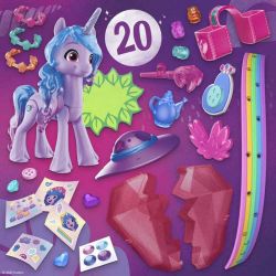 My Little Pony Crystal Adventure Ponies Izzy Moonbow