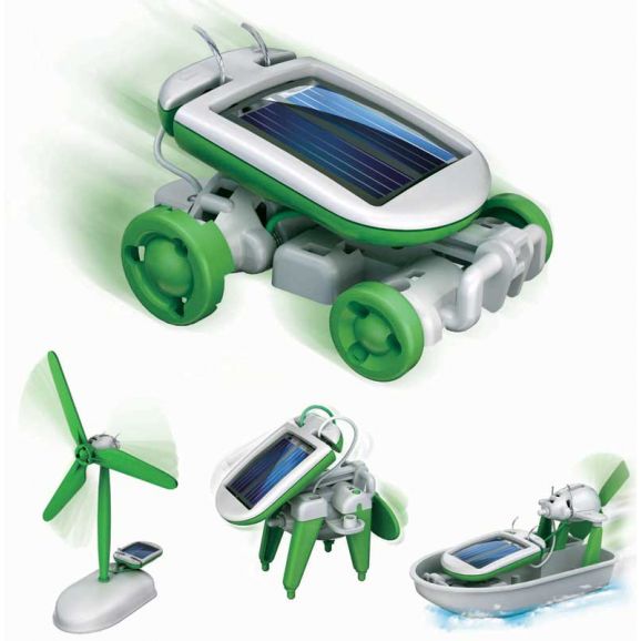 Solarkit byggsats leksak 6 in 1