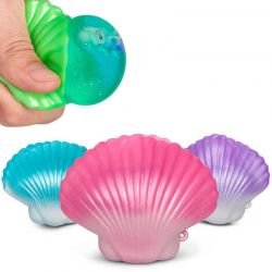 Klämsnäcka Fidget Toy med sjöjungfru 9 cm