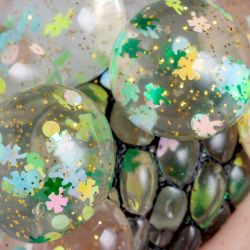 Squishy Glitter Confetti klämboll