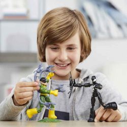Spiderman Bend And Flex Spiderman Black Suit mot Doctor Octopus Marvel