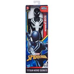 Spiderman Figur Titan Hero Web Black Suit Marvel