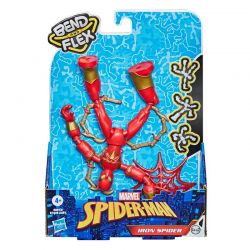 Marvel Spiderman Iron Spider Figur Bend and Flex
