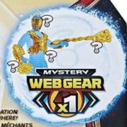 Spiderman Iron Spindelmannen Figur Web Gear Röd och Svart Marvel