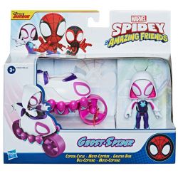 Ghost Spider Figur och Fordon Spidey och Hans Fantastiska Vänner