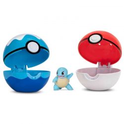 Pokemon Clip N Go Belt Set - Squirtle, Poke Ball och Dive Ball