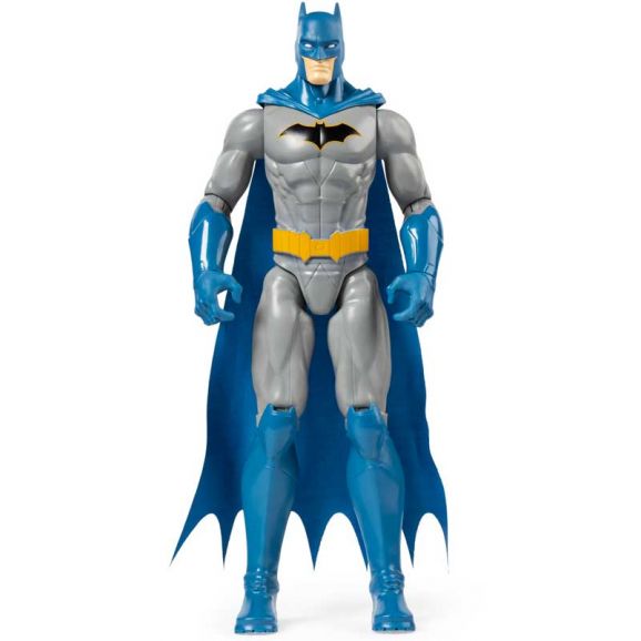 Batman Figur i grå och blå dräkt DC Comics 30 cm