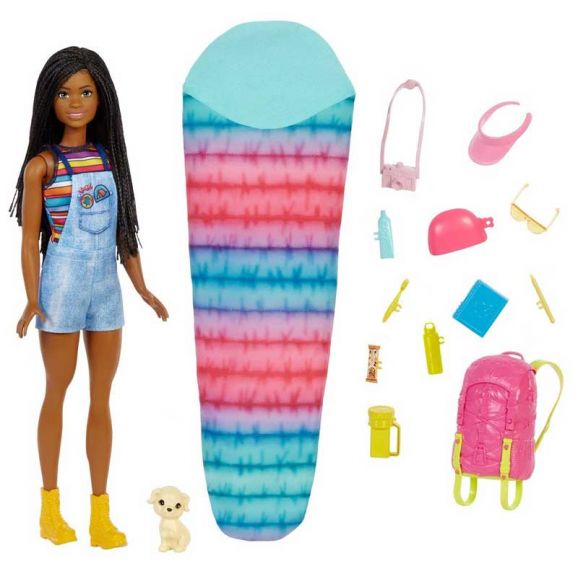 Barbie Camping Docka med tillbehör