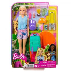 Barbie Camping Docka med tillbehör