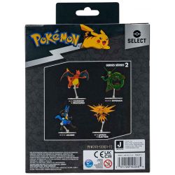 Lucario Select med rörliga leder Pokemon Select Articulated Figure 15 cm 